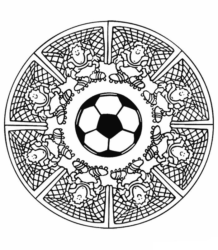 Plansa de colorat cu Mandala 33 27